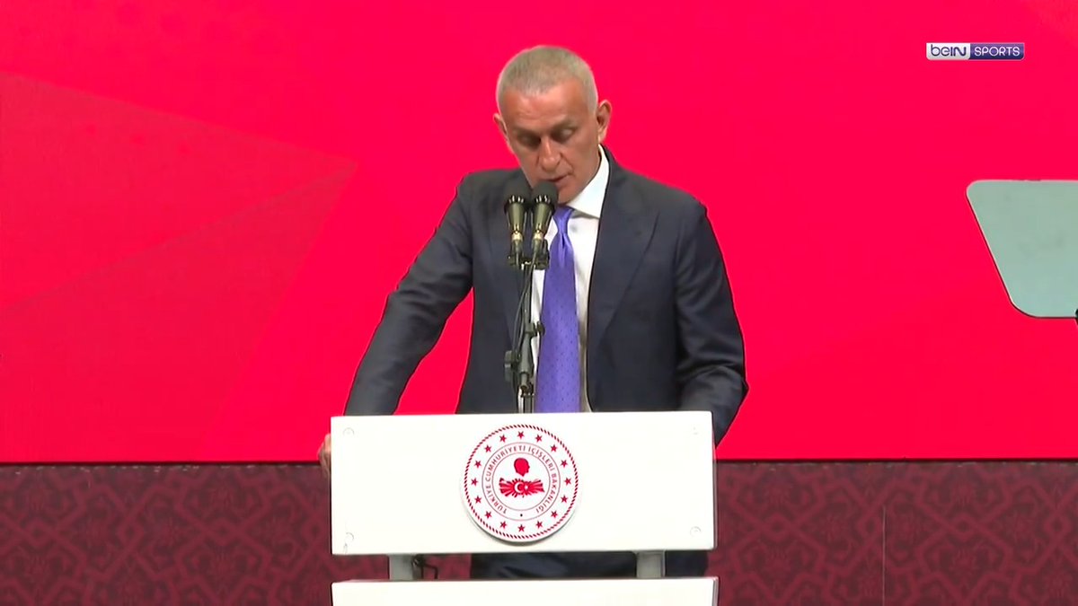 🗣️ Türkiye Futbol Federasyonu Başkanı İbrahim Hacıosmanoğlu, Spor Güvenliği Değerlendirme Toplantısı’nda açıklamalarda bulundu.