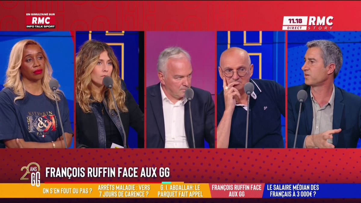 🗣 François Ruffin face aux GG : "En 30 ans, les 500 fortunes de France ont été multipliées par 14, c'est 7x plus que le Smic, et ils échappent aux impôts par des holding et des héritages. Il n'y a pas un mot de F.Bayrou sur ces questions là... Les impôts sont devenus injustes"