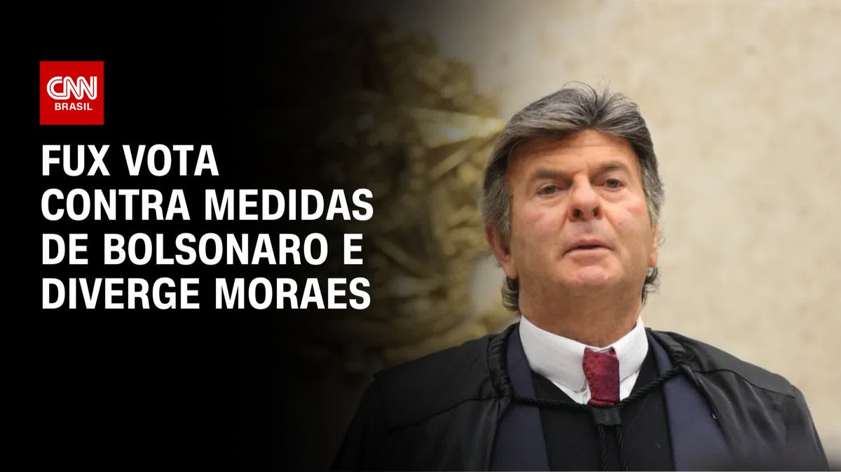 Fux vota contra medidas de Bolsonaro e diverge Moraes; assista #CNNNovoDia