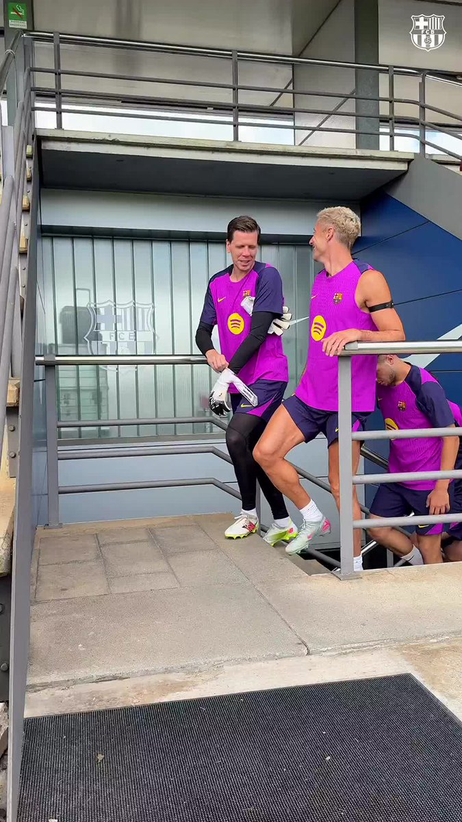 Double session today. We’re ready! 💪