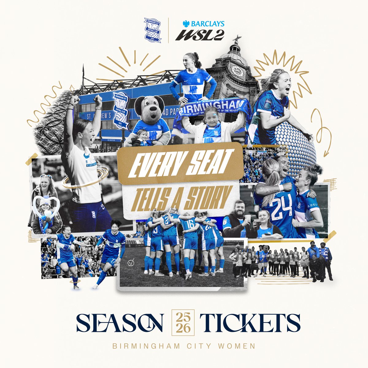 Every seat tells a story, as narrated by Kerys Harrop. 💙 Renew or purchase your early bird season ticket for the 2025/26 campaign.