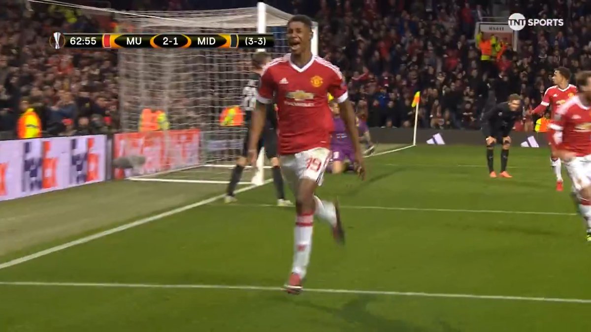 When Marcus Rashford bagged a brace on his Man Utd debut 💫