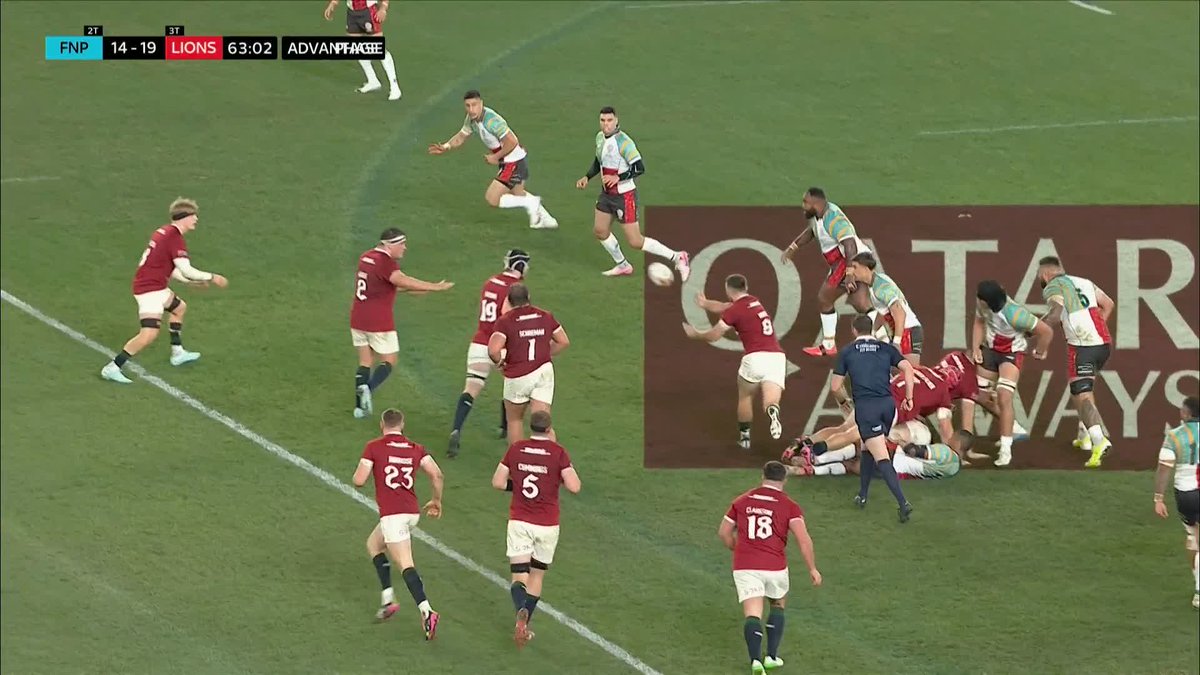 An Owen Farrell show-and-go sets up Duhan van der Merwe! 🦁