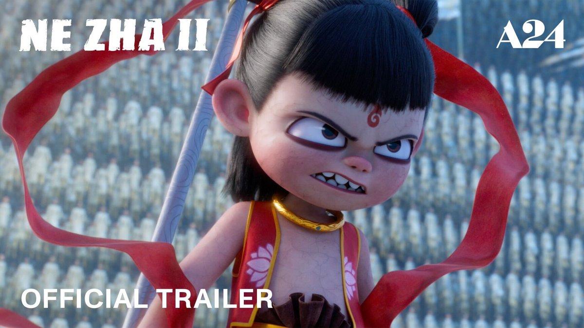 ‘NE ZHA II’ will officially release in English ▪️ 5th highest grossing movie of all time ▪️ Earned $2.2B already in 2025 ▪️ Releasing August 22