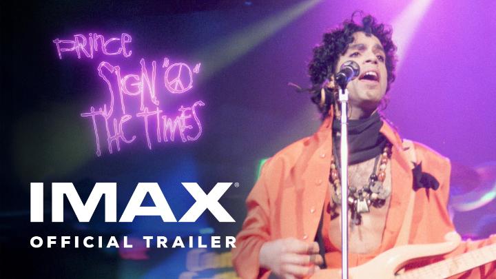 O(+>. One week only. Prince: Sign o' the Times comes to IMAX August 29.