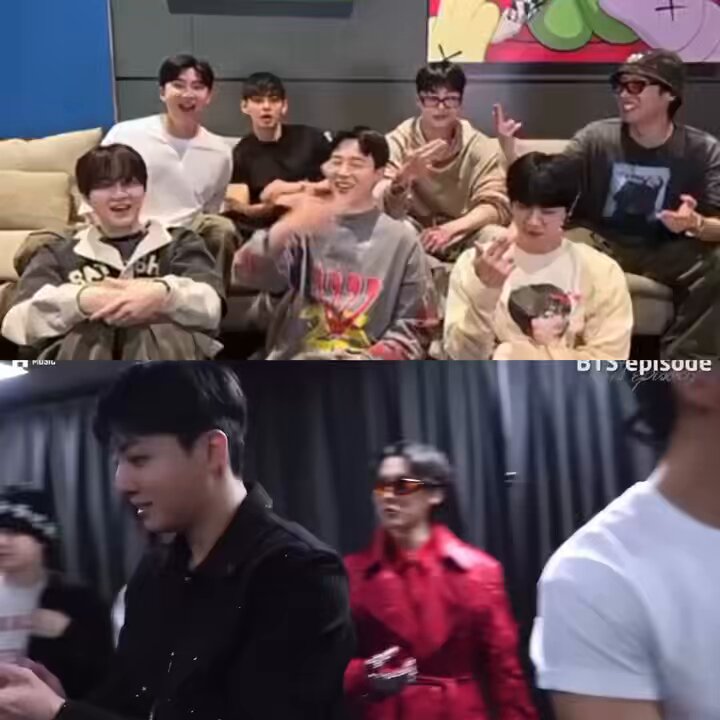 Officially two new moments of All Bangtan Members together 😭💜