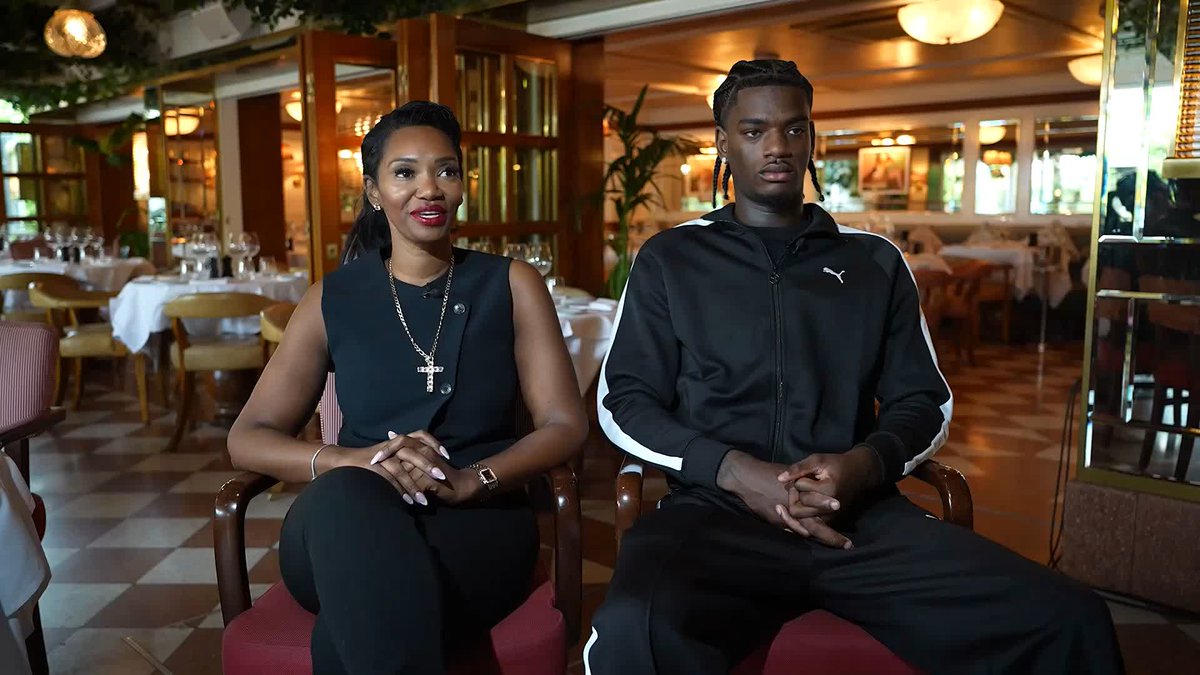 "He was literally dribbling through everyone and scoring all the goals!" 😅 Ayden Heaven's mum, who is also his agent, speaking about how his football journey started ⚽️❤️