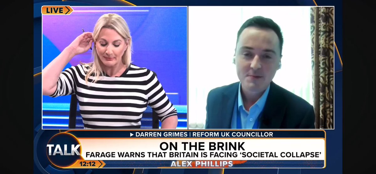 🚨 I told Alex it’s been a whirlwind — from grassroots campaigner to GB News host to deputy council leader without ever being a councillor. But you know what? It makes sense. The system’s broken. The people are angry. And Reform is here to deliver. Yes, there’s resistance — but it’s the kind that panics when it sees real change coming. We’ve got 10 councils now. If we get this right, it’s Nigel Farage on the steps of No.10 in 2029. We’re not here to stand by. We’re here to win.