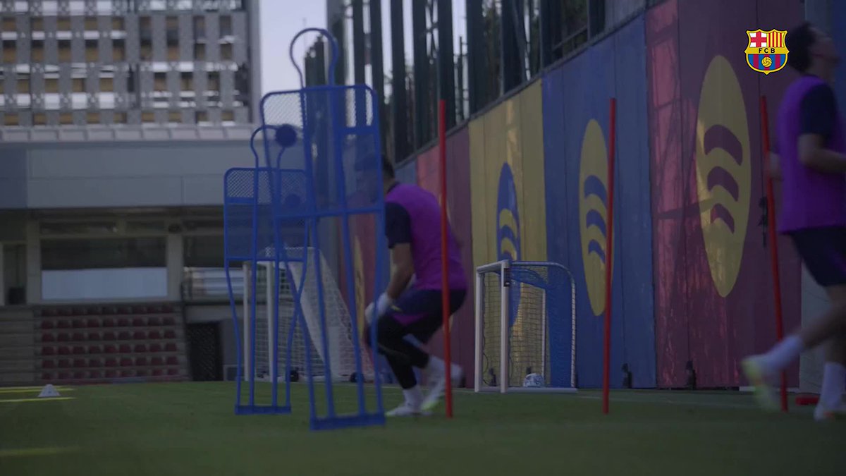 Joan Garcia’s first week in training = 🔥🧤