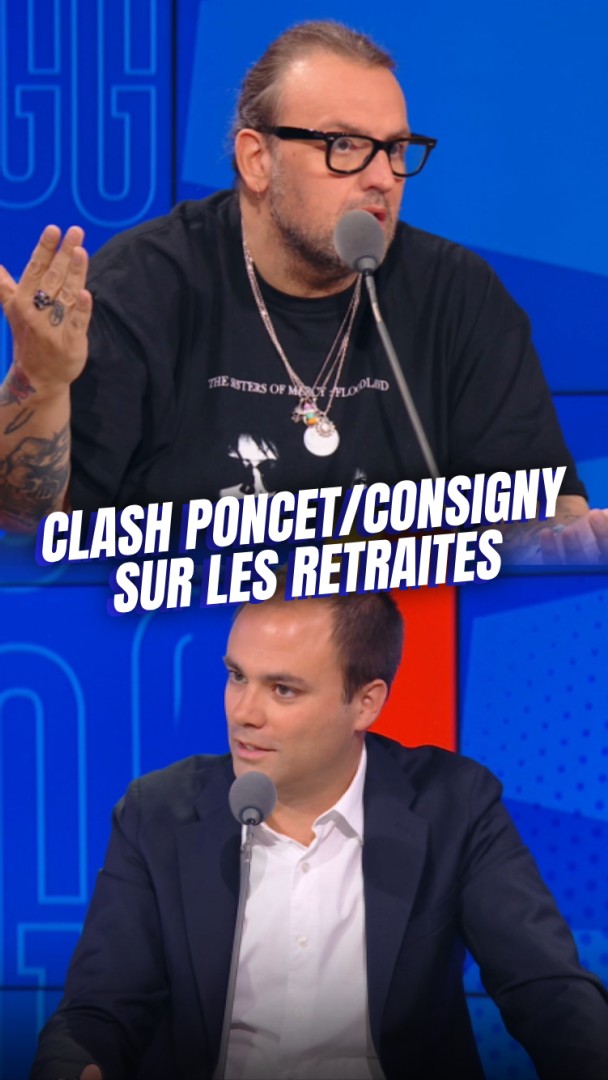 ⚡ Retraite à 62 ou 67 ans ? Gros clash entre Bruno Poncet et Charles Consigny dans #GGRMC