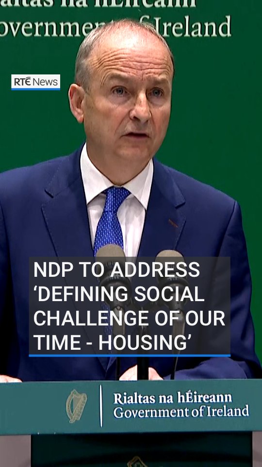 The Government has announced the details of its infrastructure plans for the next five years. The revised National Development Plan includes €112bn funding for housing, energy, water and transport projects | Read more: