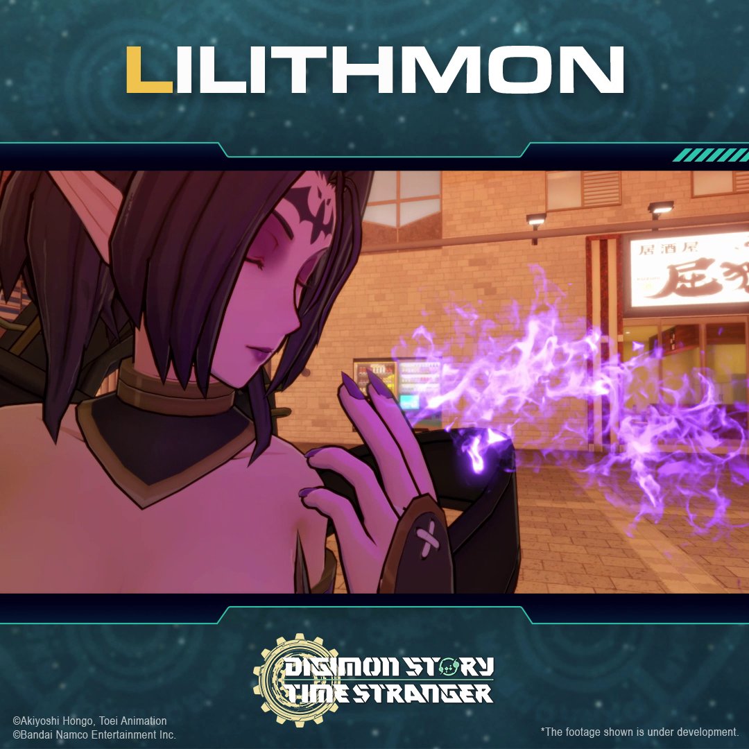 Lilithmon Level: Mega Type: Evil King Attribute: Virus #ADAMAS_ConfidentialReport #TimeStranger
