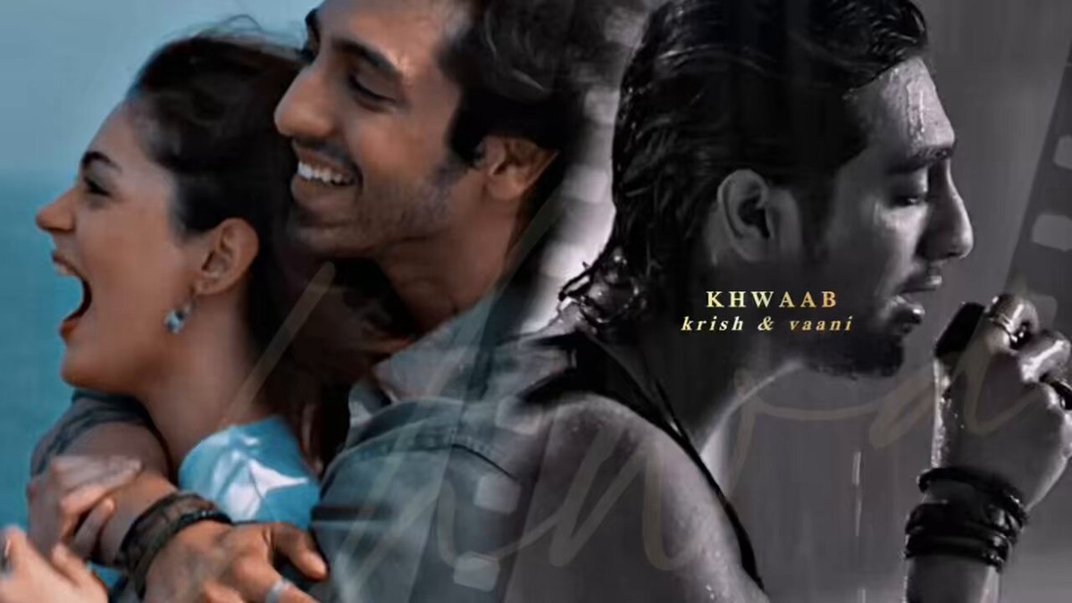 • khwaab | krish &amp; vaani✨ #saiyaara : it’s romance, it’s yearning, it’s a soft storm that you don’t want to leave. #ahaanpanday • #aneetpadda