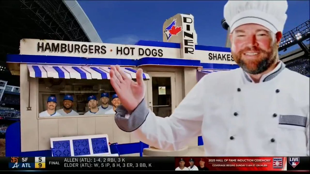 The Toronto Blue Jays have won 11 straight games in Toronto, a franchise record! Mark DeRosa highlights John Schneider serving up some home cooking as they continue their winning ways ♨️ #MLBCentral