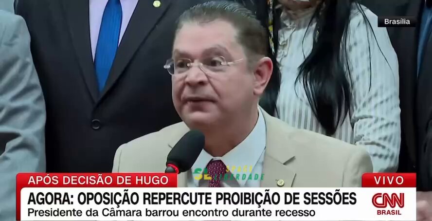 🚨AGORA - Dep Sóstenes Cavalcante critica decisão de Hugo Motta, que proibiu comissões, e pede que parem de chamá-los de radicais “Parem de nos chamar de radicais. Parem de nos chamar de extremistas. Extremista é a esquerda que anda de braços dados com governos ditatoriais.”