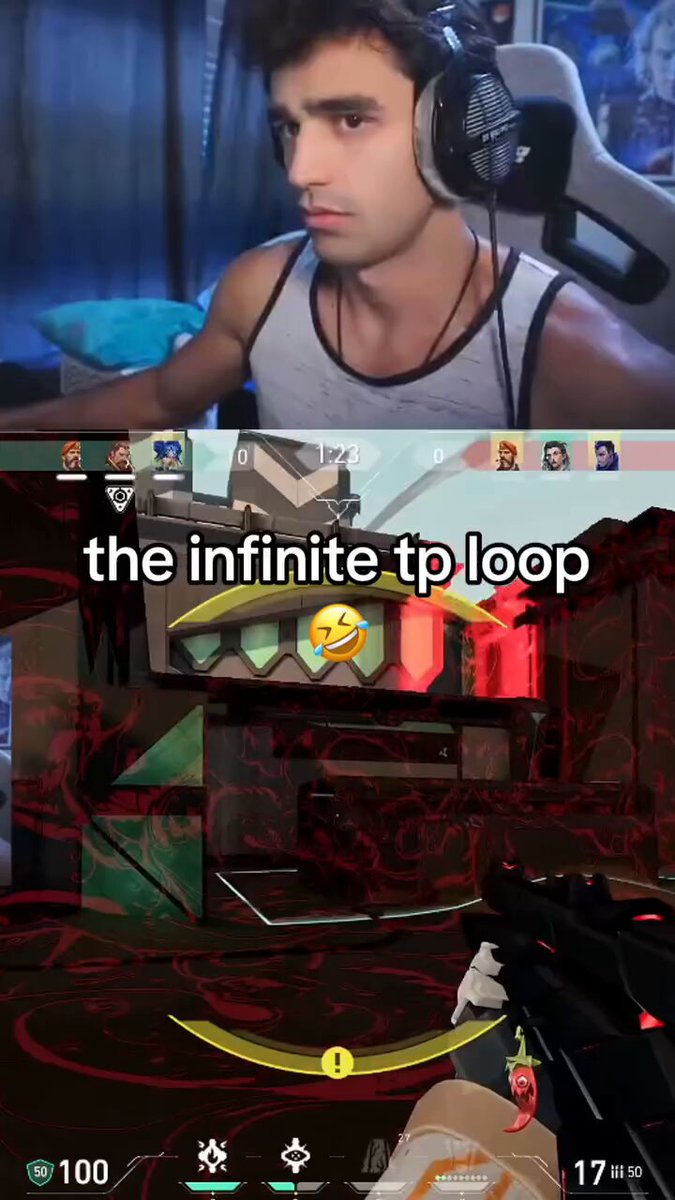 This is what the top 0.1% of players are doing in their ranked games 😂 #VALORANT
