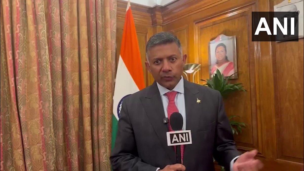 #WATCH | London: On PM Modi's upcoming 2-day visit to the UK, High Commissioner of India to the United Kingdom, Vikram Doraiswami says, "We believe the India-UK relationship will be significantly boosted by the PM's upcoming visit. Even though it is a short visit, we think the opportunity is considerable for the relationship to be moved to the next level. The PM is visiting here after almost 4 years...The focus is really on looking at where next we can take the relationship, whether it is on trade or technology or defence partnerships and indeed where do we see the next big idea for the India-UK relationship. So, the discussions between the two PMs should generate some consensus around where the two governments want to take the relationship. We think the future-oriented relationship is where the relationship is going to come out."