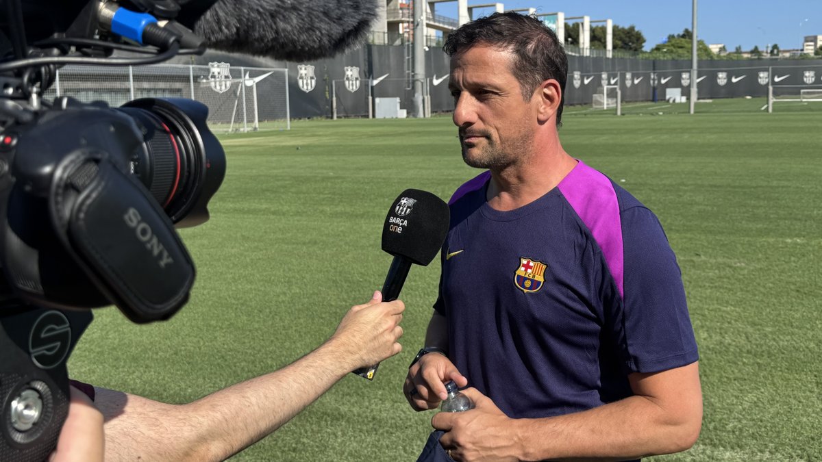 🎙 Les primeres paraules de J. Belletti en l'inici de la pretemporada del Barça Atlètic 💙❤