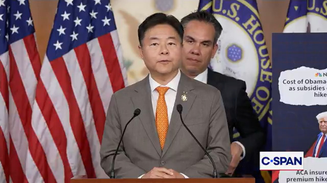 .Rep. Ted Lieu (D-CA): "Why do you think we have this entire explosion now about Epstein? Because Attorney General Pam Bondi…went on national TV and told American people that Jeffrey Epstein's client list was quote 'sitting on my desk right now.' Where's that client list?"