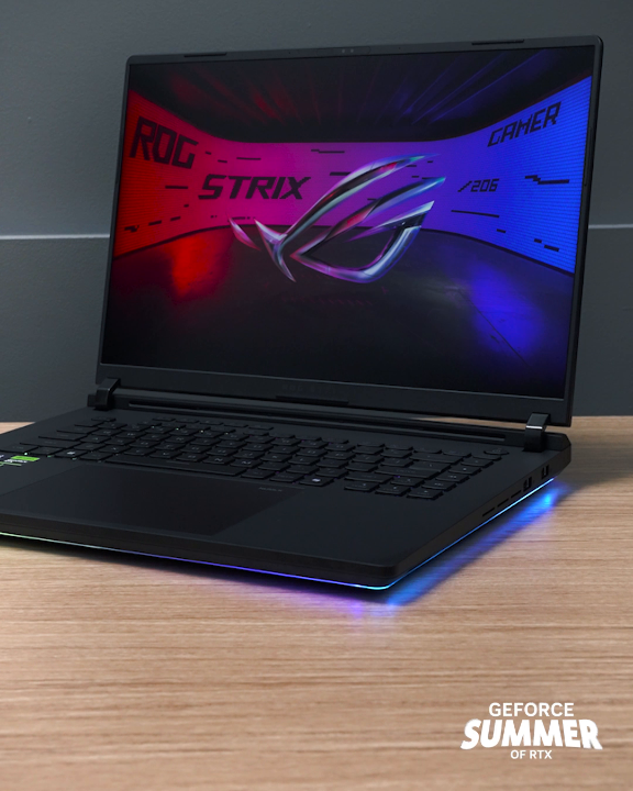 🔥 #GeForceSummer of RTX: Laptop Week Prize 🔥 This ASUS ROG Strix SCAR 16 with a GeForce RTX 5080 Laptop GPU is up for grabs 👀 Want to WIN this for you + a friend!? 🟢Tell us why you need a new laptop 🟢Comment #GeForceSummer