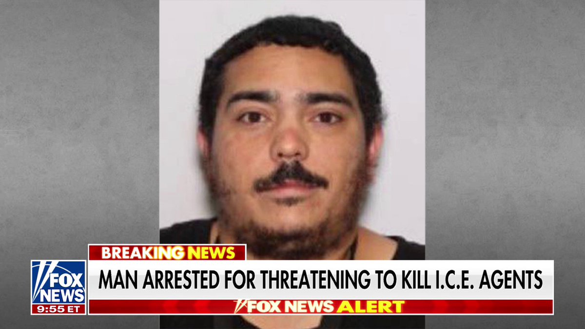WATCH: Man arrested for threatening to kill U.S. Immigration and Customs Enforcement agents