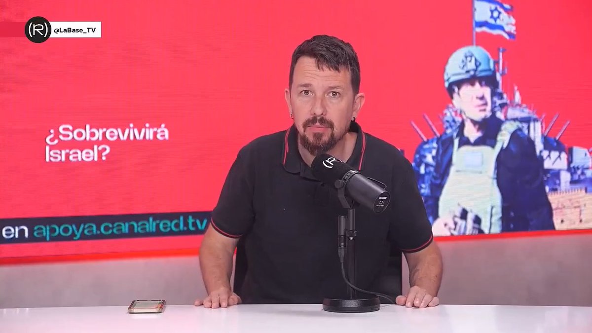 Hoy en La Base explicamos qué es el sionismo como proyecto de Estado colonial, qué es el antisemitismo y la posibilidad de colapso de Israel 👇🏻 📺