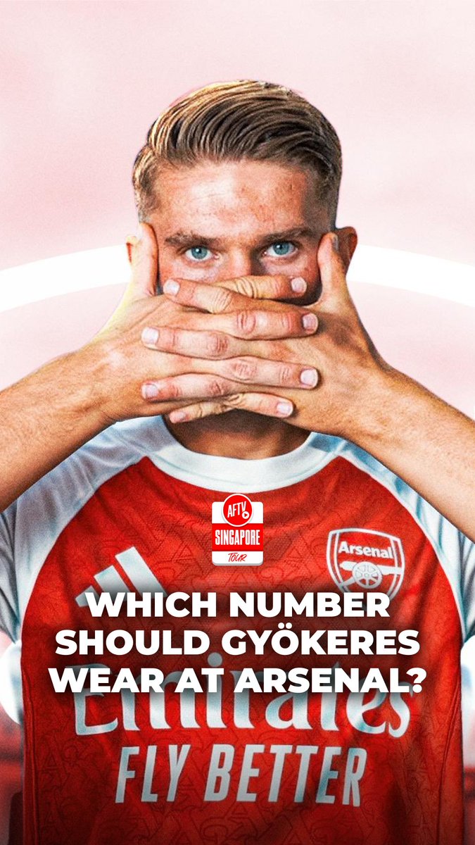 Viktor Gyรถkeres is finally ๐๐๐๐ โ ๐๐ฎ๐ญ ๐ฐ๐ก๐๐ญ ๐ง๐ฎ๐ฆ๐๐๐ซ ๐ฌ๐ก๐จ๐ฎ๐ฅ๐ ๐ก๐ ๐ฐ๐๐๐ซ ๐๐ญ ๐๐ซ๐ฌ๐๐ง๐๐ฅ? ๐ค #AFTVSingapore