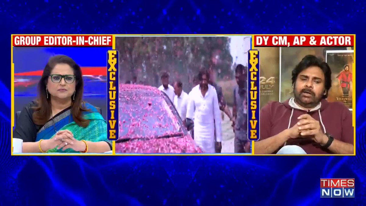#EXCLUSIVE "I take pride in learning Hindi..." -Pawan Kalyan, Andhra Pradesh Dy CM &amp; Actor, tells Navika Kumar