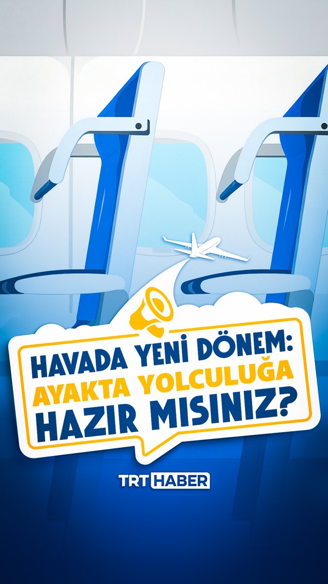 ✈️Ayakta uçmaya hazır mısınız? Valiz ayrı, koltuk yeri ayrı, bacak mesafesi bile ek ücrete tabi. Şimdi sırada “yarı oturur” koltuklar var. Uçak yolculukları gerçekten kolaylaşıyor mu, yoksa daha mı zahmetli hale geliyor?
