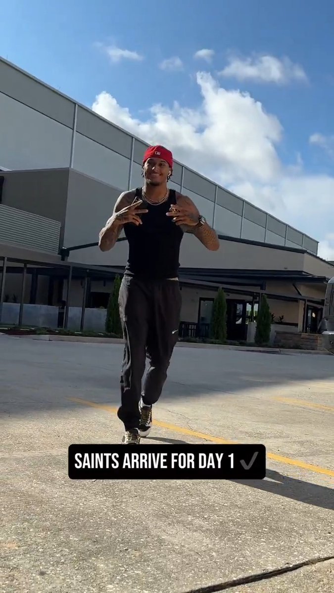 the Saints are back in the building ⚜️