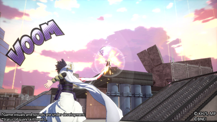 Suneater Quirk Skill previews! Quirk Skill α: Marlin Rapier / Octopus Whip Pierces with a marlin-like horn. Deals extra damage when it hits with the tip. In Aim Mode, extend octopus tentacles to pull opponents in. #MHUR