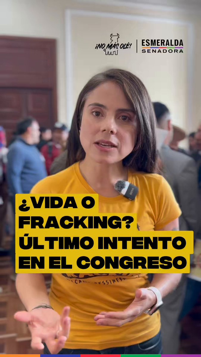 ¿Vida o fracking? Radicamos nuevamente el proyecto de ley para prohibir el fracking y los yacimientos no convencionales. Esta es la última oportunidad del Congreso para demostrar si legisla para por el agua, los animales y la vida o por los intereses de las petroleras.