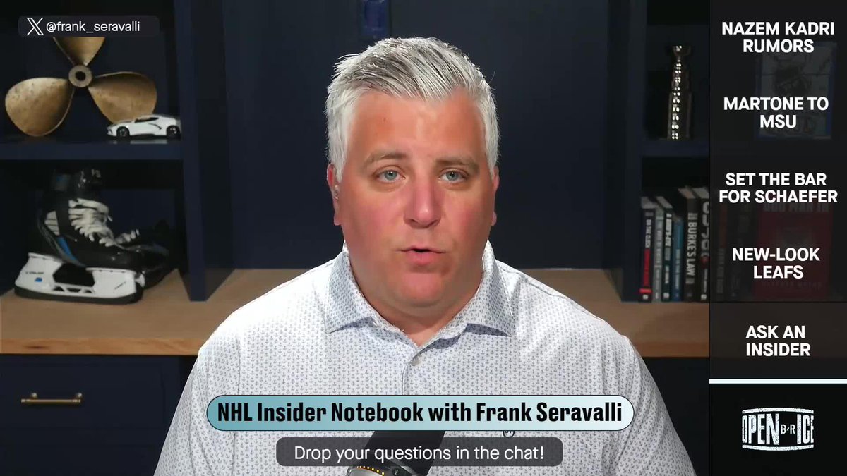 The Hurricanes actually came down to the wire to acquire Matthew Tkachuk before he was ultimately dealt to the Panthers 👀 The NHL could look very different right now 😳 (w/ Frank Seravalli)
