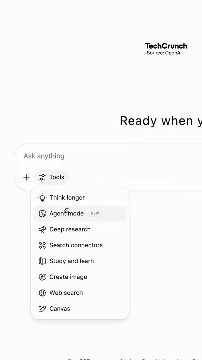 ChatGPT can accomplish tasks with real-world impact, if you let it. Open AI's platform now contains an agent that can plan a meal and actually purchase the ingredients, generate editable presentations based on industry competitors, and more. Get the full rundown right here: