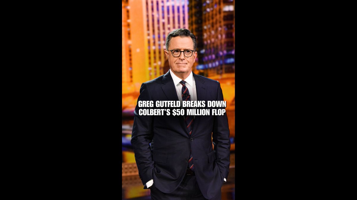 .Gutfeld! breaks down Colbert’s $50 million flop.