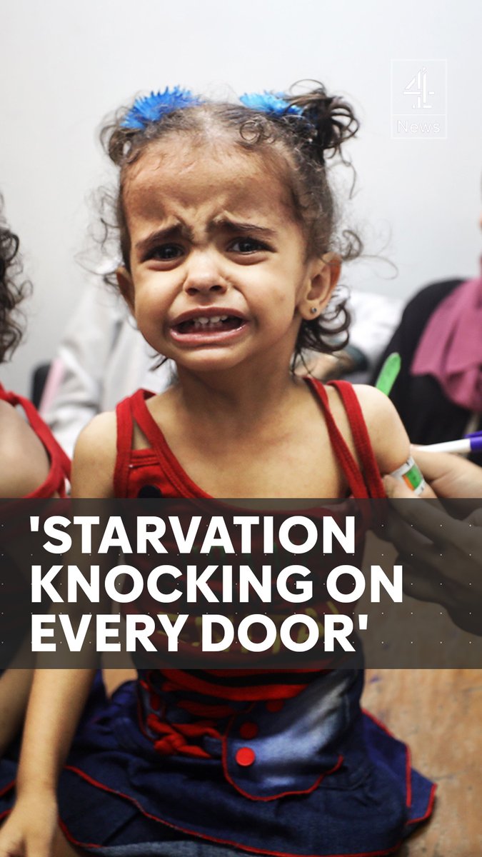 Malnourishment is soaring" and "starvation is knocking on every door" the UN secretary general has warned, describing the situation in Gaza as a ‘horror show’. There are very distressing scenes from the start of this report.
