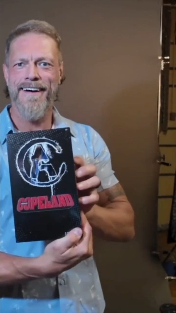 Check out Adam Copeland’s reaction to seeing his Ringside Collectibles Exclusive figure for the first time —it’s pure Rated-R. Watch the reveal + grab yours before it’s gone #AEW #AEWbyJazwares