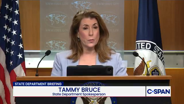 .Tammy Bruce on U.S. pulling out of UNESCO: "UNESCO's decision to admit the quote 'State of Palestine' unquote as a member-state is highly problematic, contrary to U.S. policy and contributed to the proliferation of anti-Israel rhetoric within the organization."
