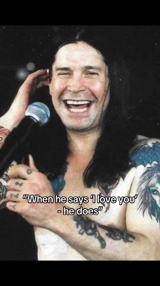 We ❤️ you too, Ozzy