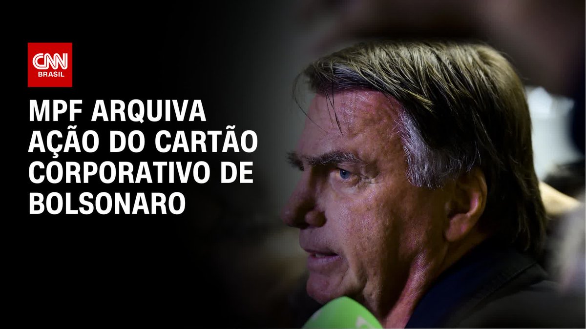 MPF arquiva ação do cartão corporativo de Bolsonaro; assista #CNN360º