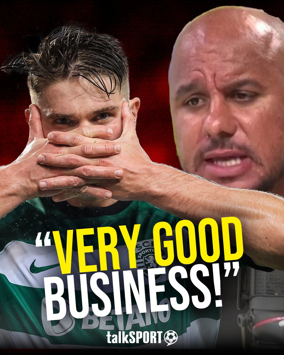👀 "Are Arsenal signing a world proven number nine?" 🏃 "Viktor Gyökeres is 27... Go time straight away!" 🧨 "97 goals in 102 games for Sporting Lisbon." 🚨 Gabby REACTS to #AFC signing star striker Viktor Gyökeres! #talkSPORT #Arsenal