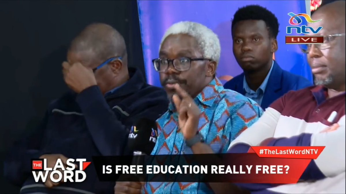 Prof. Lukoye Atwoli: Why do we take our children to school? The reason why we take our children to school is because the colonialists came and said you must go to school, and we've never questioned why. #TheLastWordNTV James Smart