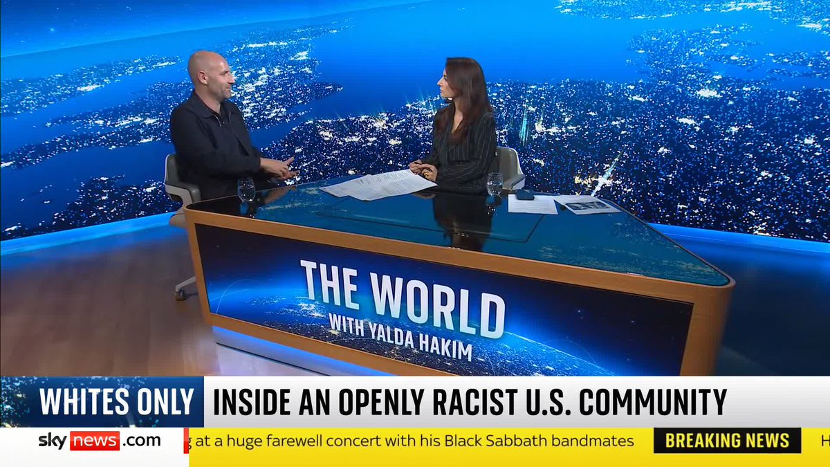 Sky's Tom Cheshire talks about what it was like meeting the people behind a self-declared whites-only town in rural Arkansas. Read more: 📺 Sky 501, Virgin 602, Freeview 233 and YouTube
