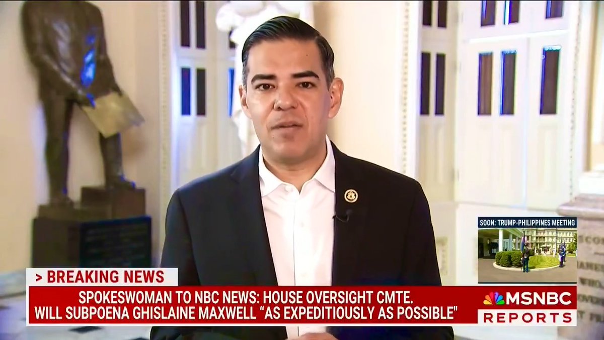 Rep. Robert Garcia: Now that Trump actually has the power to release the files, he's choosing not to. He's attacking people that are calling for the release of the files, including his own base.