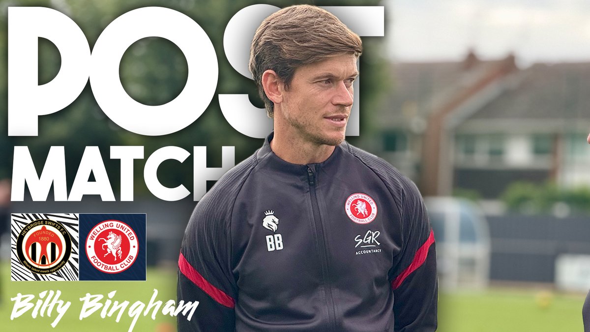 💬 Wings assistant boss Billy Bingham reflects on this evening’s friendly at Heybridge Swifts… #WeAreWings🪽