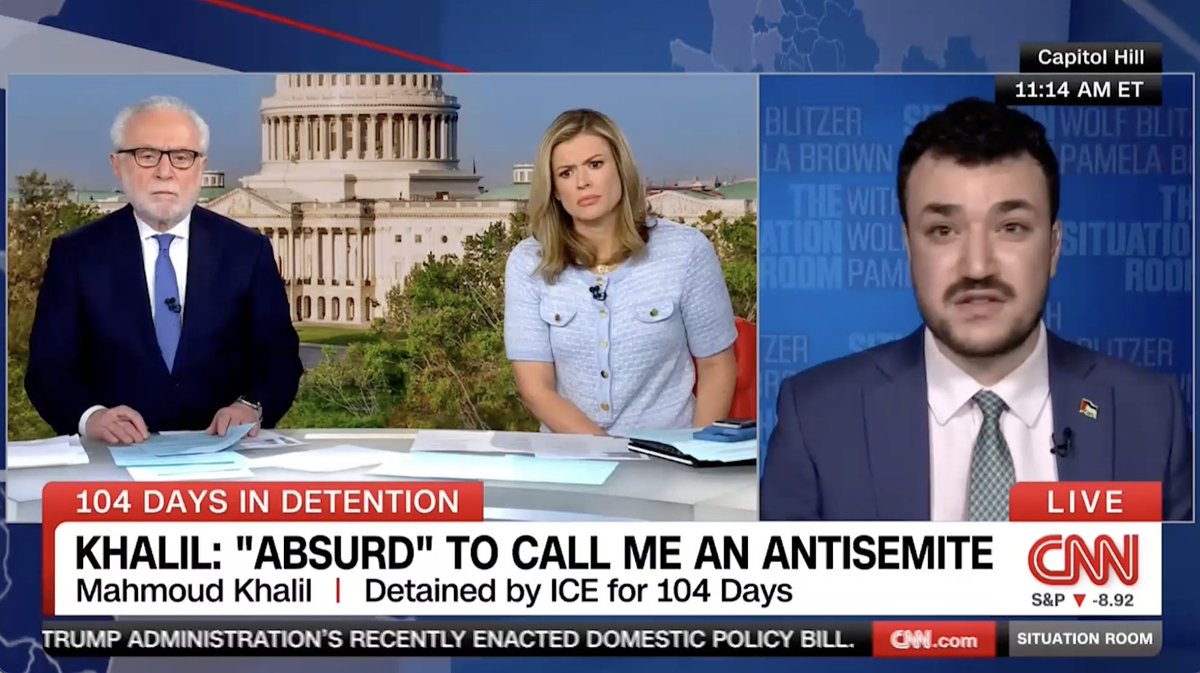 Mahmoud Khalil can’t even bring himself to condemn Hamas. So why are so many Democrats in Washington falling over themselves to support him?