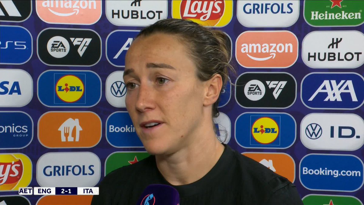 🗣️ "What other team has got to three consecutive finals and six consecutive semi-finals?" Lucy Bronze chats to Katie Shanahan on England's doubters, and going for back-to-back Euros titles 🙌
