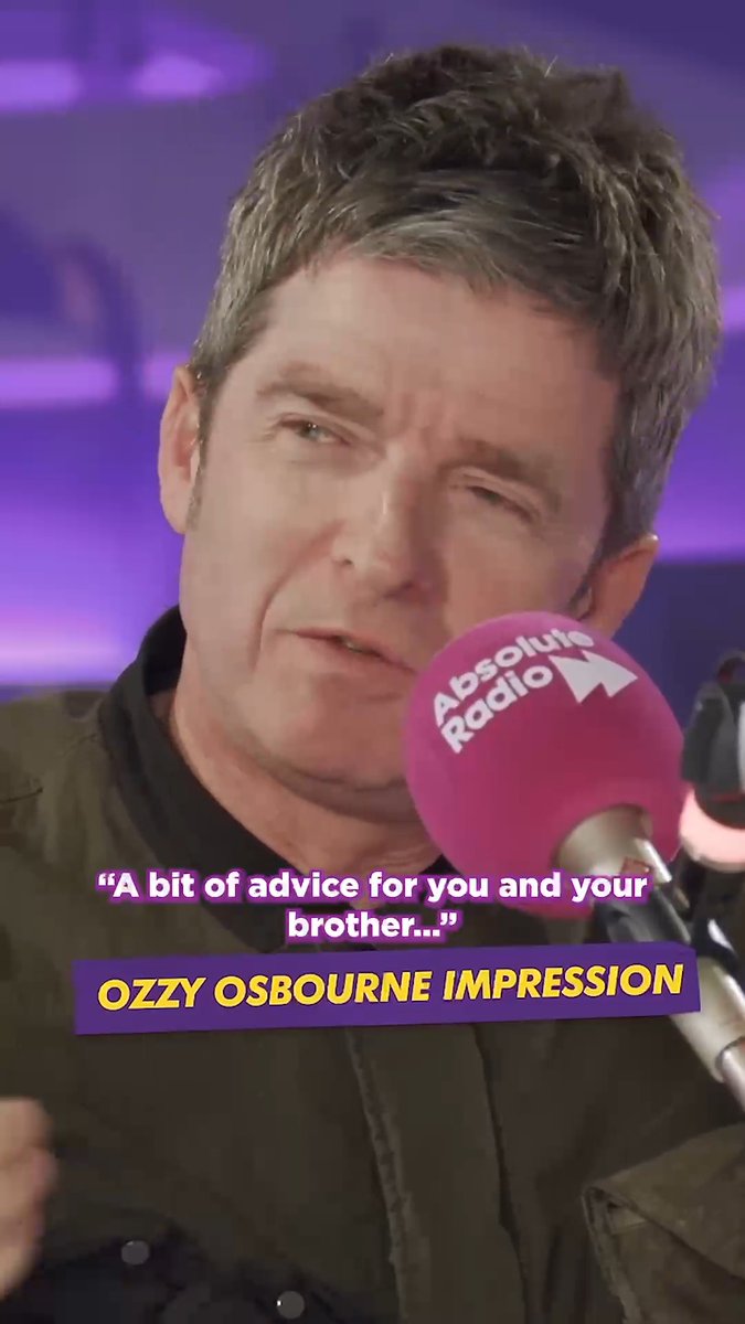 Noel Gallagher on the one piece of advice Ozzy Osbourne gave him and Liam Gallagher... What a legend 😄