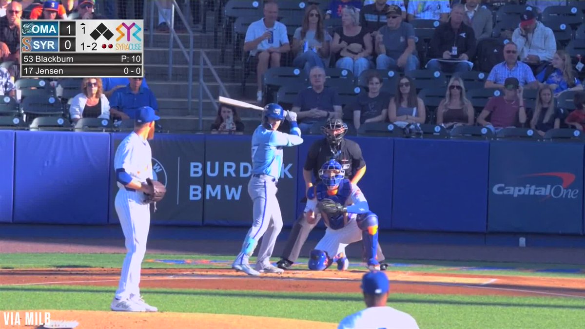 Paul Blackburn was strong tonight in his rehab start for Triple-A Syracuse: 5+ IP, 3 H, 1 ER, 1 BB, 5 K (72 pitches)