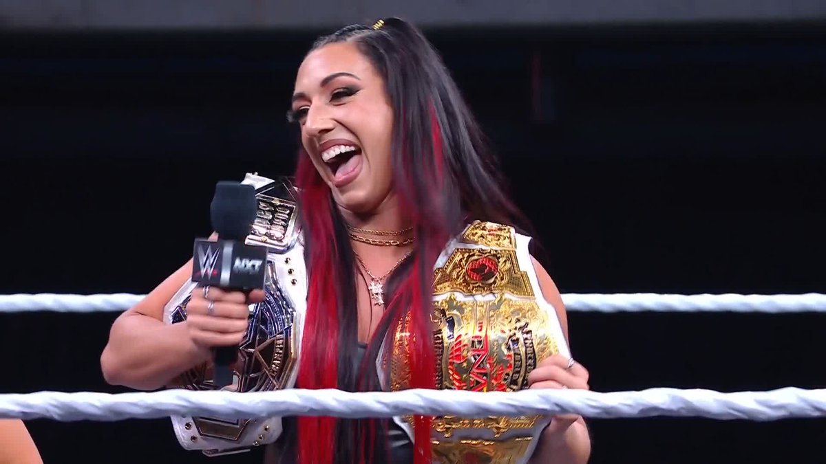 "Jacy Jayne runs Women's Wrestling." This is Jacy Jayne's world and we're all just living in it! 🙌